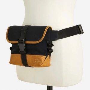 J.Crew Montauk belt bag crossbody in recycled nylon in black new with tag
